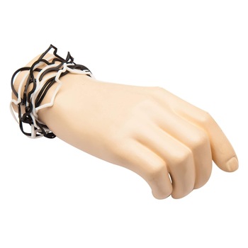 Set bratari silicon Lucky Bands, 12 bucati, Alb/Negru Set bratari silicon Lucky Bands, 12 bucati, Alb/Negru