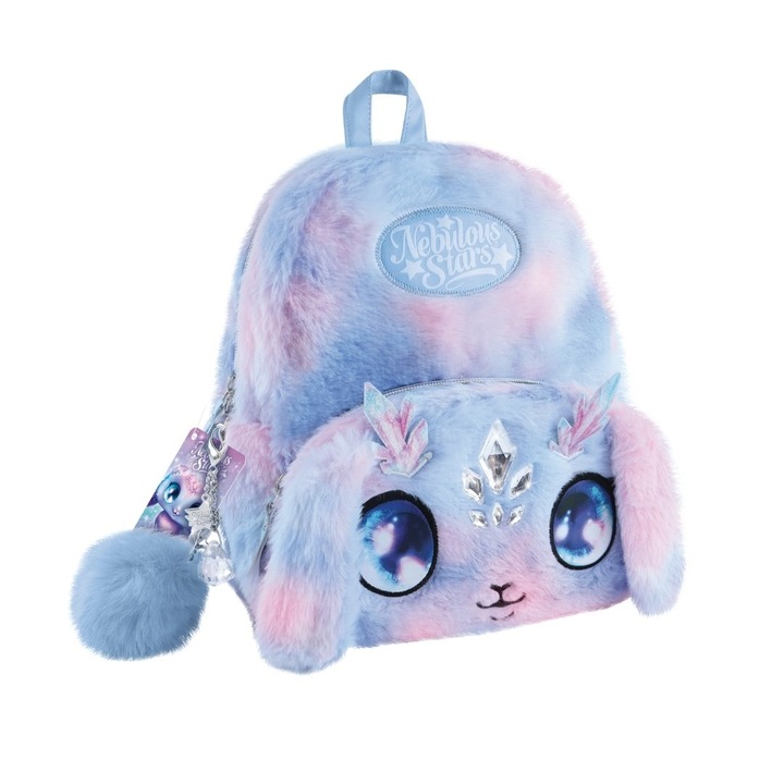 Nebulous Stars hátizsák, Agatha karakter, 22x26x13cm, pasztell