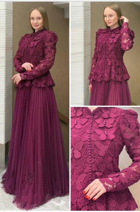 Costum dama format din doua piese, The Snoop, Fuchsia, Fucsia