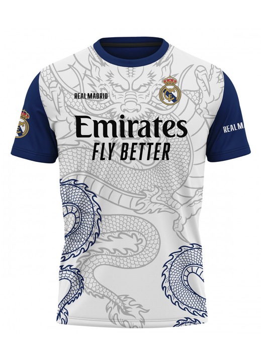 Férfi póló Real Madrid 114.48, rövid ujjú, többszínű