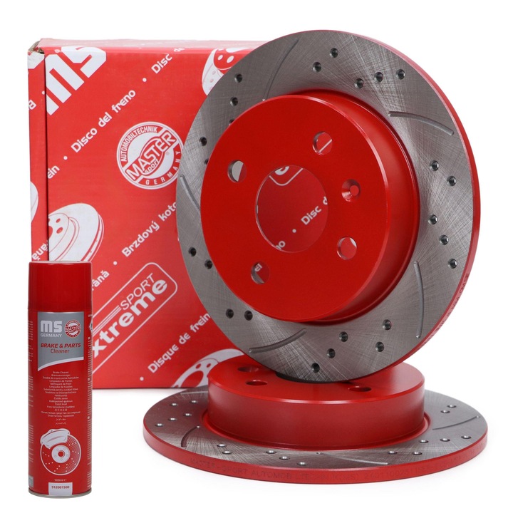 Master-Sport hátsó féktárcsa, 24011002511SE, 2 darabos készlet, 240x42mm, 4 lyuk, 14mm