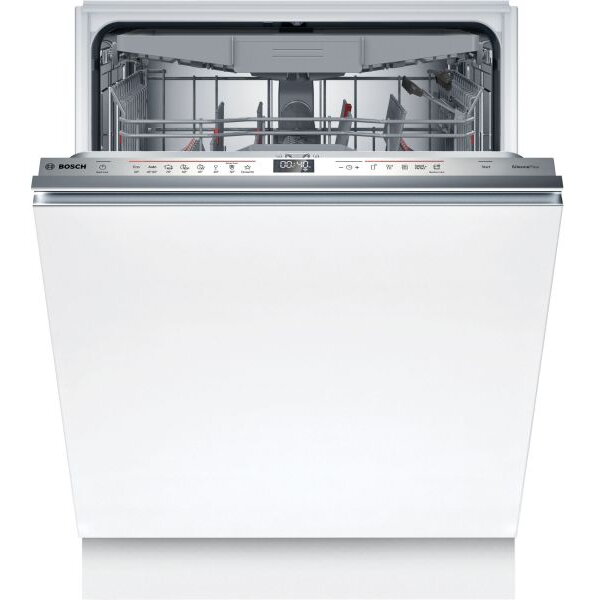 Masina de spalat vase incorporabila Bosch SMD6ECX12E, 14 seturi, HomeConnect, Alb, 60x81.5cm