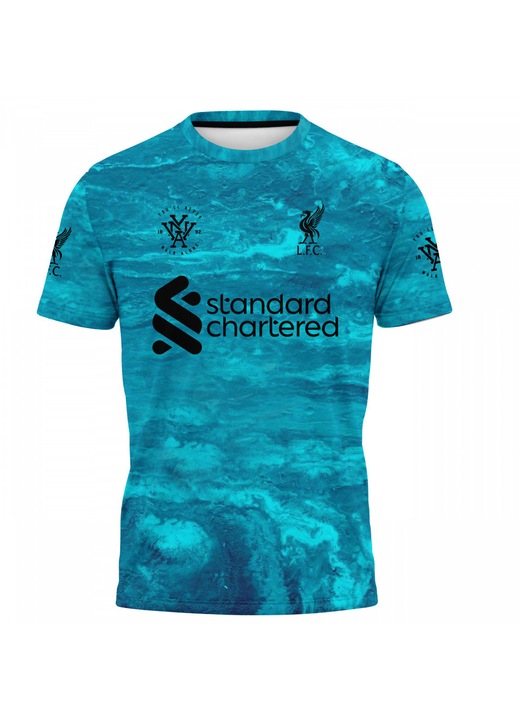 Férfi póló Liverpool 114.49, rövid ujjú, sokszínű