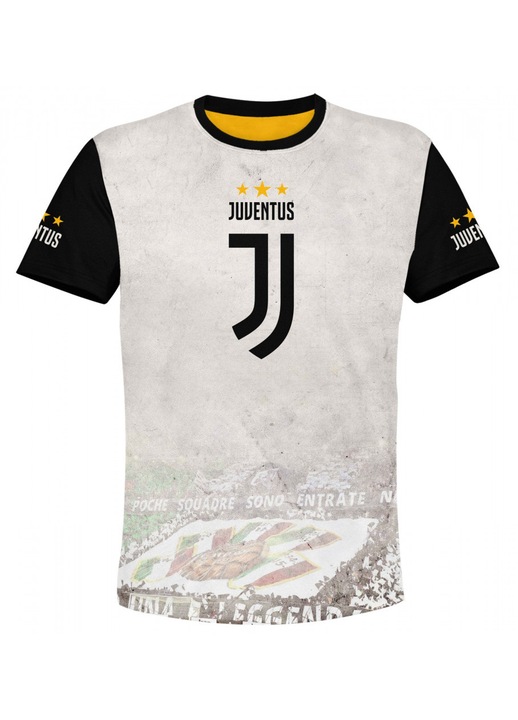 Férfi póló Juventus 114.72, rövid ujjú, sokszínű