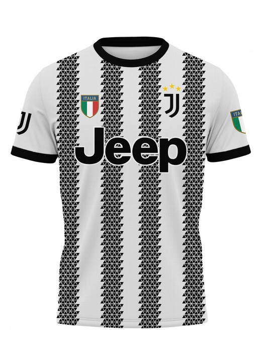 Férfi póló Juventus 114.78, rövid ujjú, sokszínű