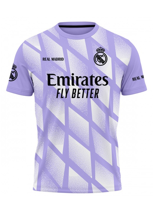 Férfi póló Real Madrid 114.85, rövid ujjú, többszínű