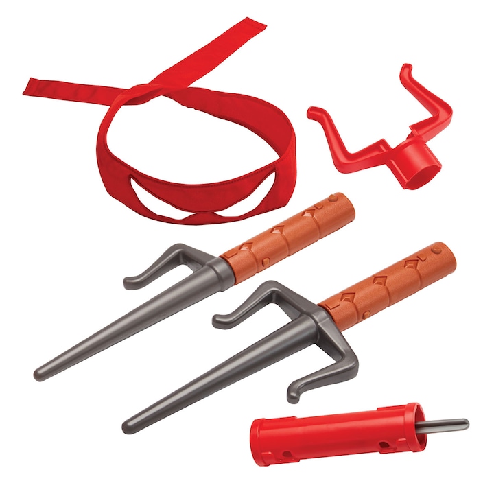 Set arme de jucarie si masca lui Raphael Testoasele Ninja seria Ìovie III W2 TMNT