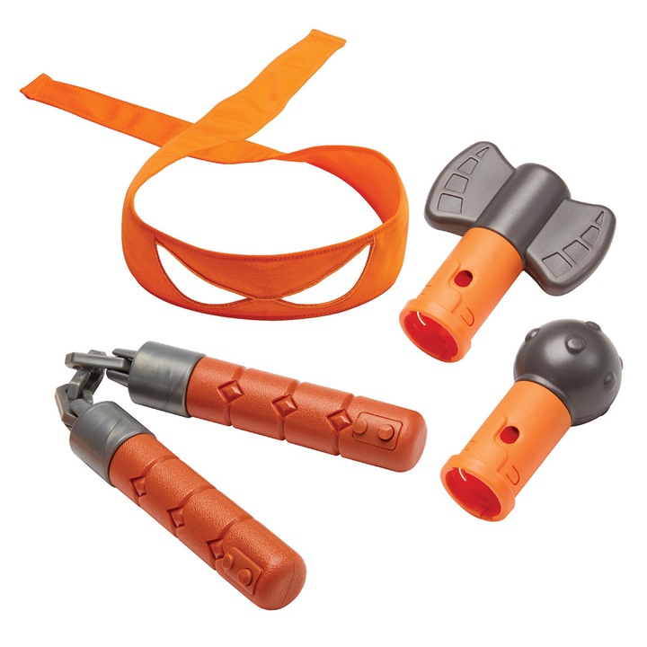 Set arme de jucarie si masca lui Michelangelo Testoasele Ninja seria Ìovie III W2 TMNT