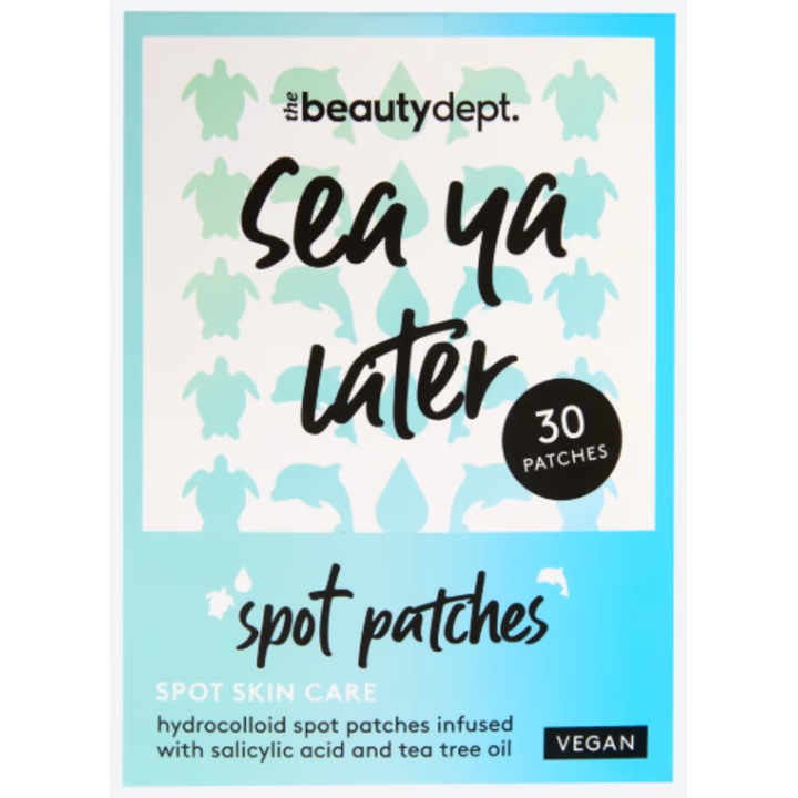 Plasturi hidrocoloidali transparenti Aneliz, set 30 buc, antiacneici, cu acid salicilic, ulei de arbore de ceai