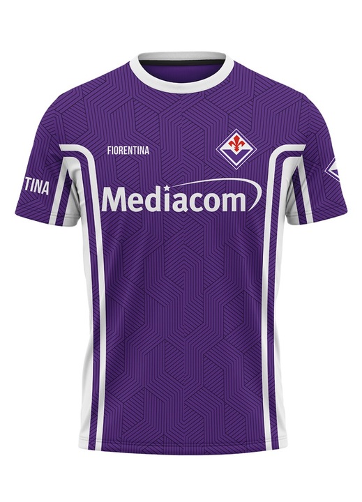 Férfi póló ACF Fiorentina 115.00, rövid ujjú, többszínű