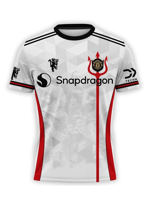 Férfi póló Manchester United 115.08, rövid ujjú, többszínű