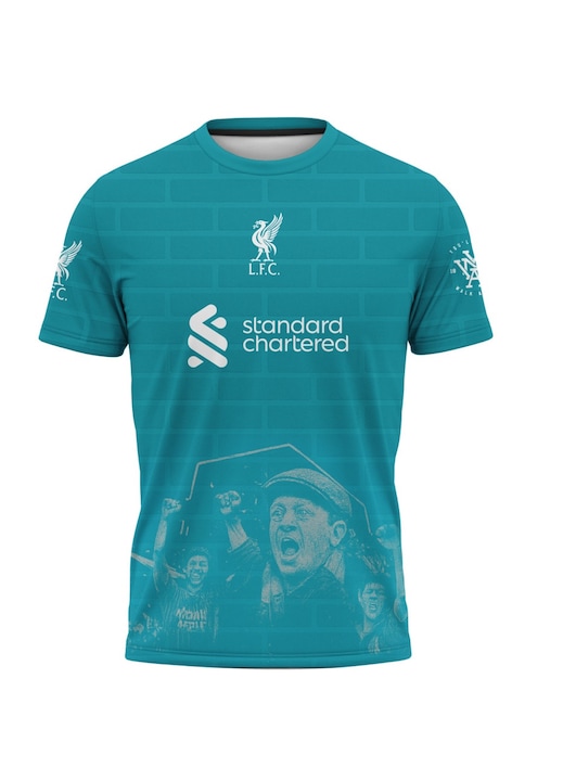 Férfi póló Liverpool 115.10, rövid ujjú, sokszínű