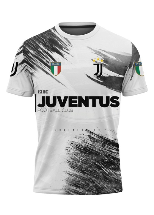 Férfi póló Juventus 115.20, rövid ujjú, sokszínű