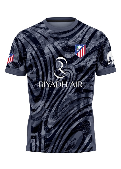 Férfi póló Atletico Madrid 115.24, rövid ujjú, többszínű