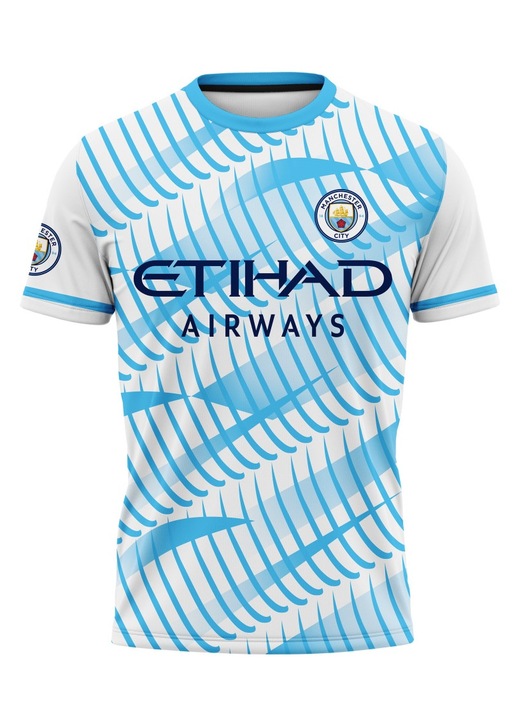 Férfi póló Manchester City 115.26, rövid ujjú, többszínű