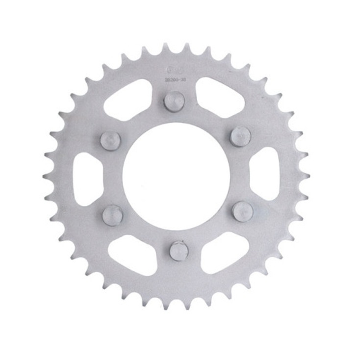 Hátsó lánckerék 38 fog acél - 520 AFAM Aprilia AF1 125 Europa/Sport MX