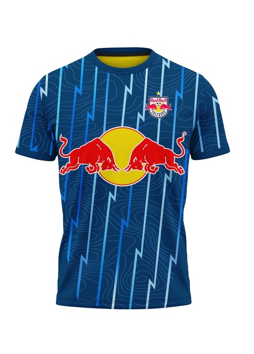 Férfi póló Red Bull Salzburg 115.31, rövid ujjú, sokszínű