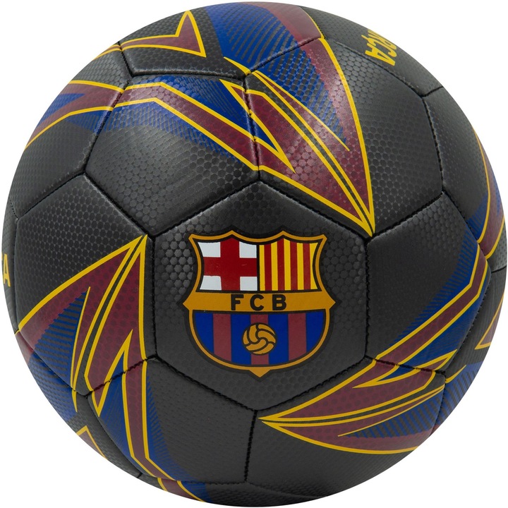 Minge fotbal FC Barcelona Arrows Carbon, marimea 5