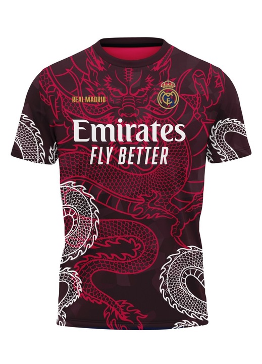 Férfi póló Real Madrid 115.48, rövid ujjú, többszínű