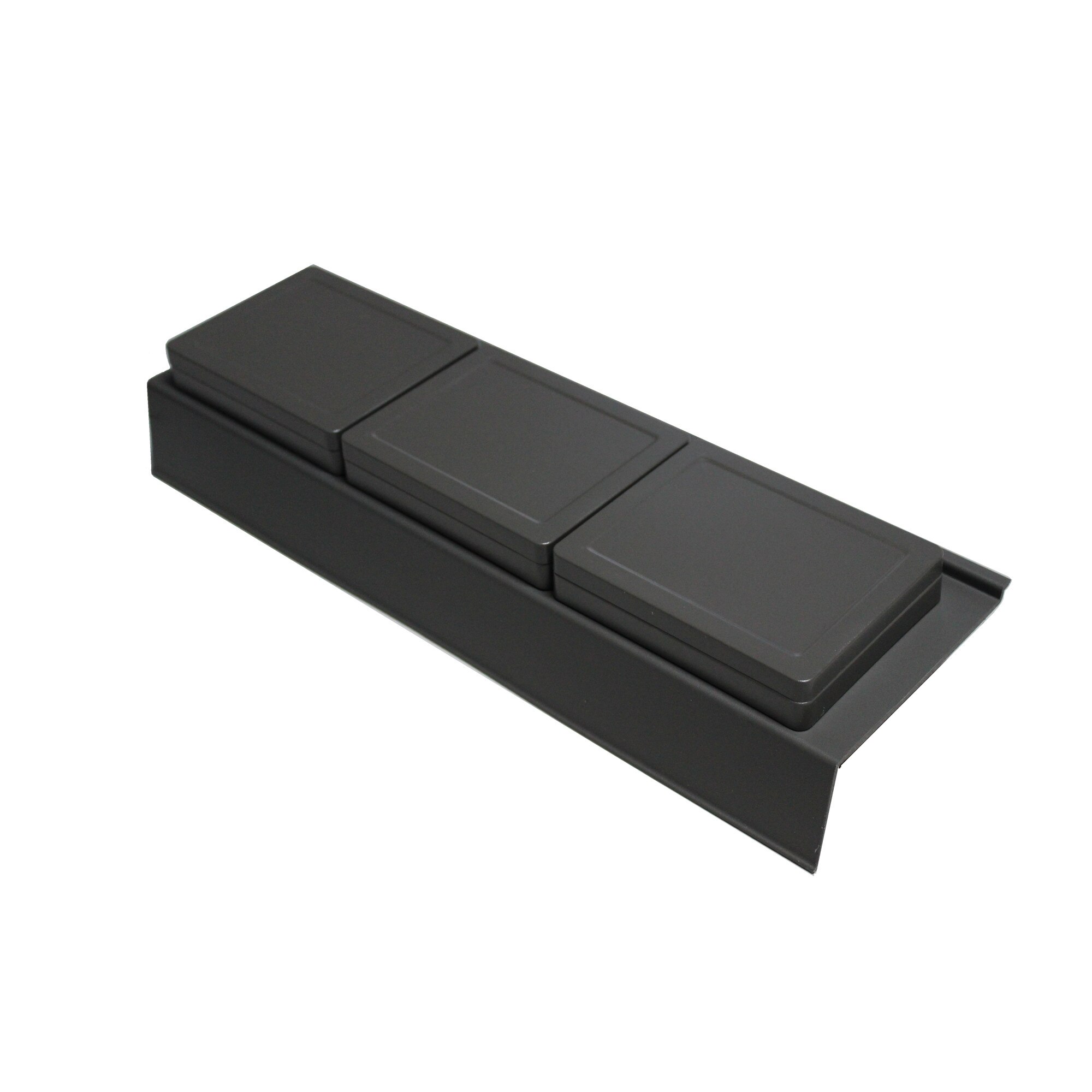 Organizator sertar pentru produse de machiaj si bijuterii ,tip SP , gri orion, 400 mm