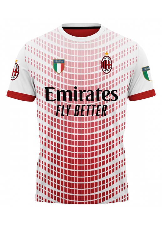 Férfi póló Ac Mila 115.61, rövid ujjú, többszínű