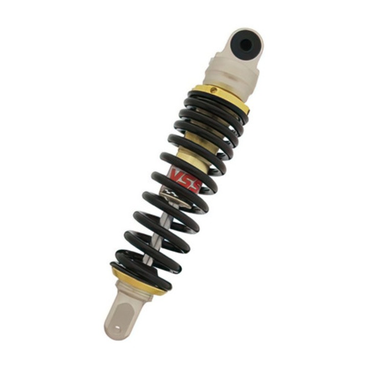 Amortizor spate YSS 285 mm Piaggio Vespa LX / LXV negru-auriu