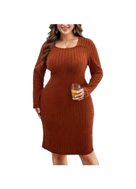 Rochia Cestal, Tricot, Caramiziu, Caramiziu