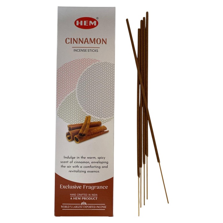 Betisoare parfumate GOBI - HEM CINNAMON, 25g/cutie