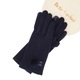 Manusi dama, de iarna, din material sintetic si bumbac, cu degete, one size, Bleumarin - MA359