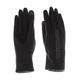 Manusi dama, de iarna, din material sintetic si bumbac, cu degete, one size, Negru - MA337