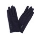 Manusi dama, de iarna, din material sintetic si bumbac, cu degete, one size, Bleumarin - MA347