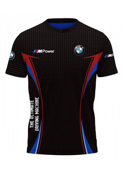 Férfi póló Bmw 115.75, rövid ujjú, többszínű
