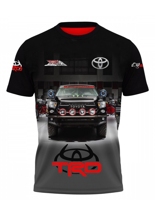 Férfi póló Toyota 115.78, rövid ujjú, sokszínű