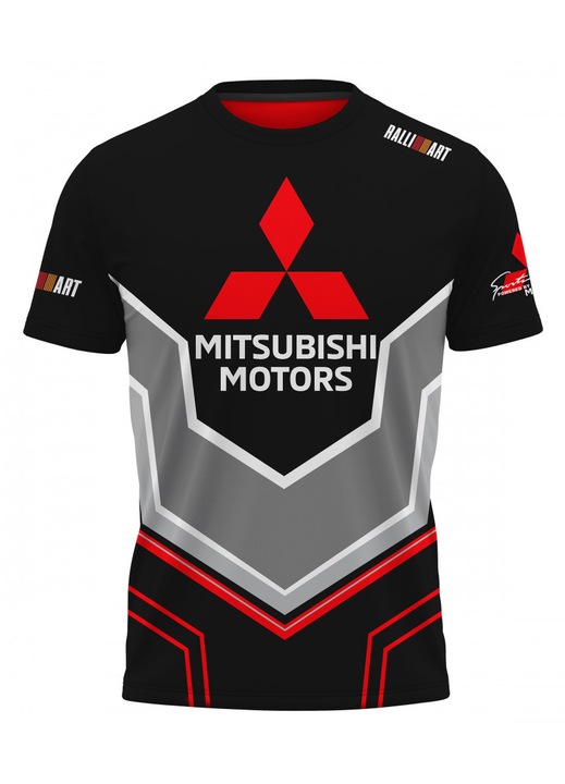 Férfi póló Mitsubishi 115.86, rövid ujjú, sokszínű