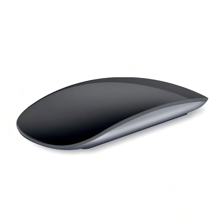 Mouse Wireless cu Gesturi, Bluvista®, Reincarcabil USB-C, Ultra Subtire, 1600 dpi, 68gr, Mouse Touch cu Gesturi, Silentios, Design Elegant, Compact, Mouse fara fir, Compatibil cu Laptop, Telefon, Negru