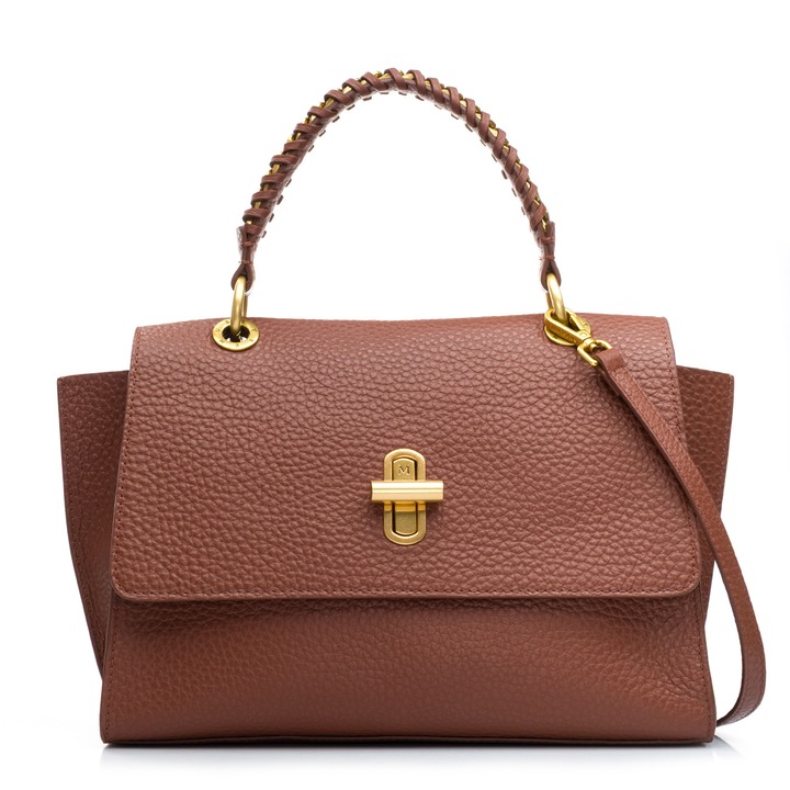 Geanta dama, Musette, INDRA Piele naturala, x x, Maro