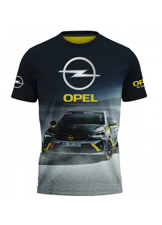 Férfi póló Opel 116.45, rövid ujjú, sokszínű