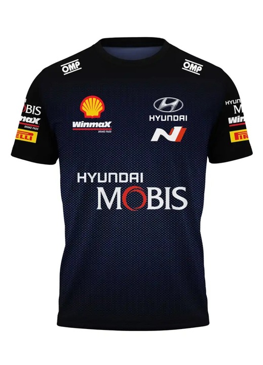 Férfi póló Hyundai 116.55, rövid ujjú, sokszínű