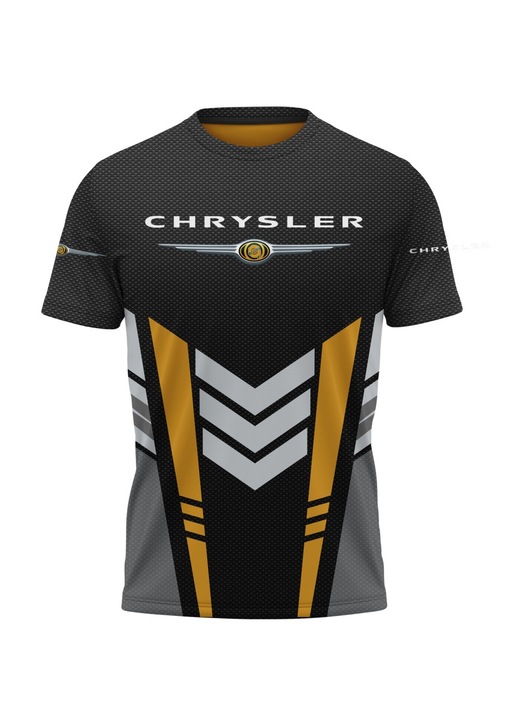 Férfi póló Chrysler 116.63, rövid ujjú, sokszínű