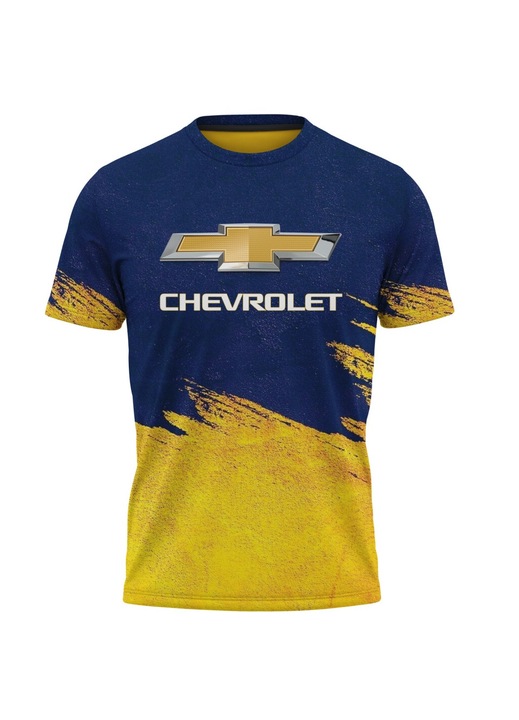 Férfi póló Chevrolet 116.65, rövid ujjú, sokszínű