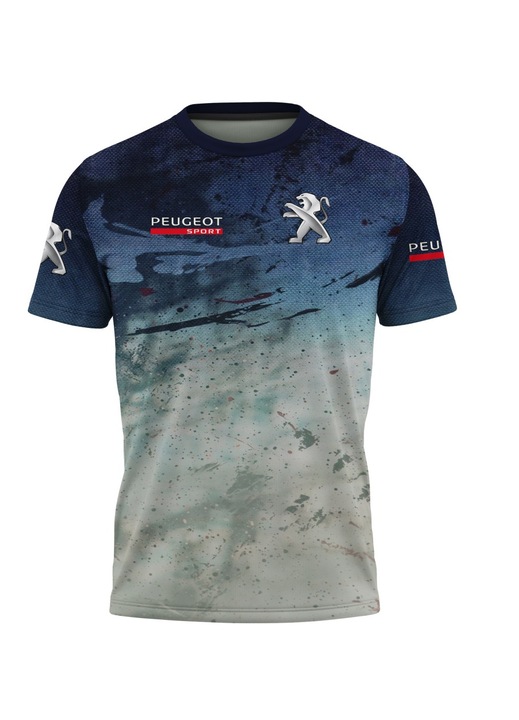 Férfi póló Peugeot 116.90, rövid ujjú, sokszínű