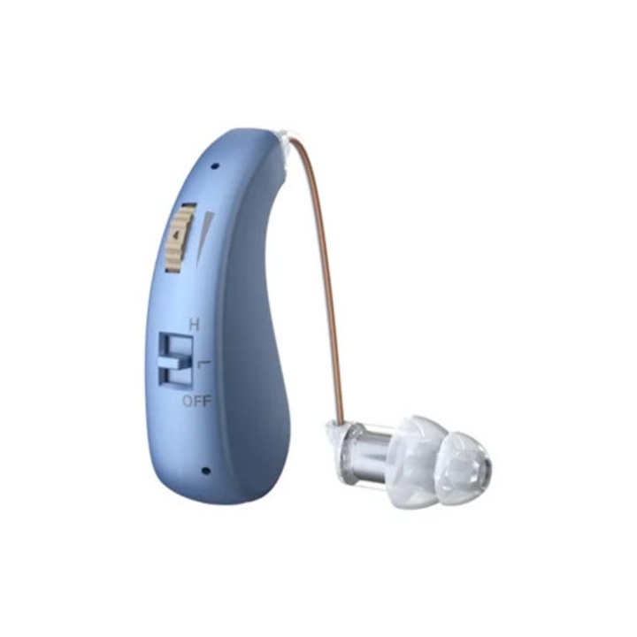 Aparat auditiv Szsmart ZT02, reducere zgomot, albastru