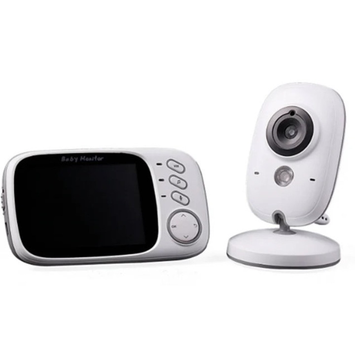 Monitor video pentru bebelusi, 3.2 inch, digital, fara fir