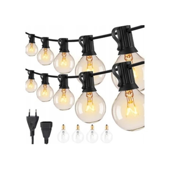 Коледна инсталация, LED, 50 крушки, 220V