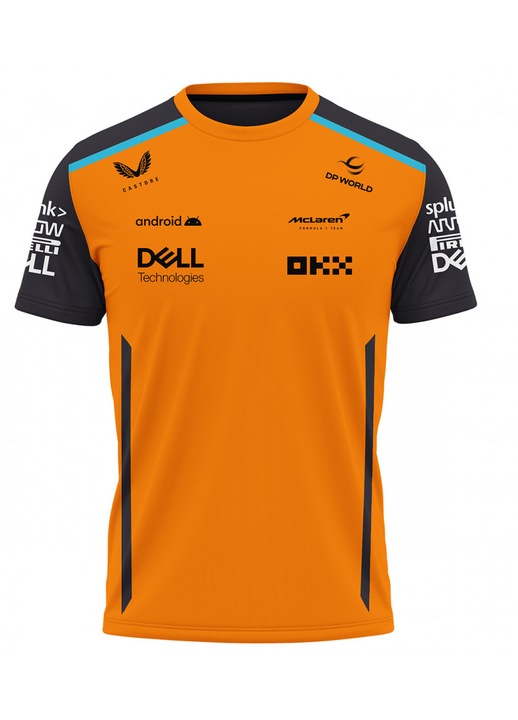 Мъжка тениска McLaren F1 117.09, къс ръкав, многоцветна, 2XL INTL