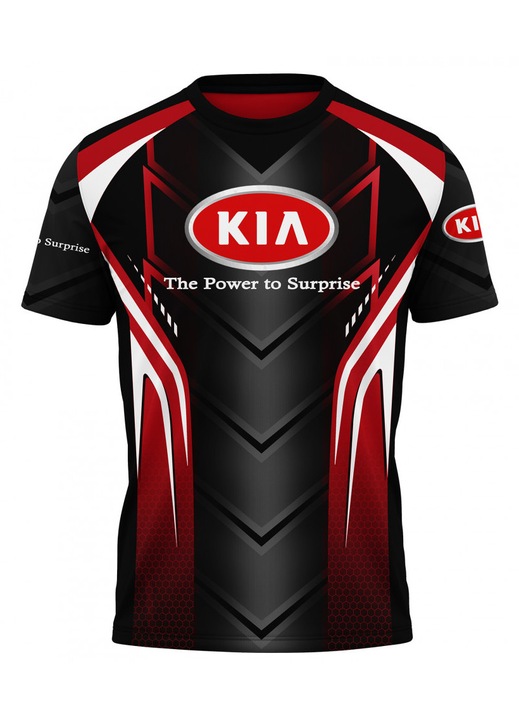 Férfi póló Kia 117.10, rövid ujjú, sokszínű