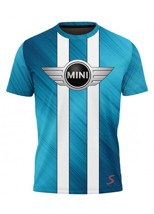 Férfi póló Mini 117.14, rövid ujjú, sokszínű