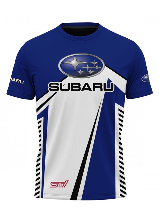 Férfi póló Subaru 117.19, rövid ujjú, sokszínű