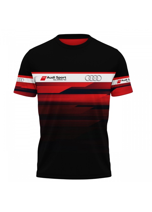 Férfi póló Audi 117.31, rövid ujjú, sokszínű