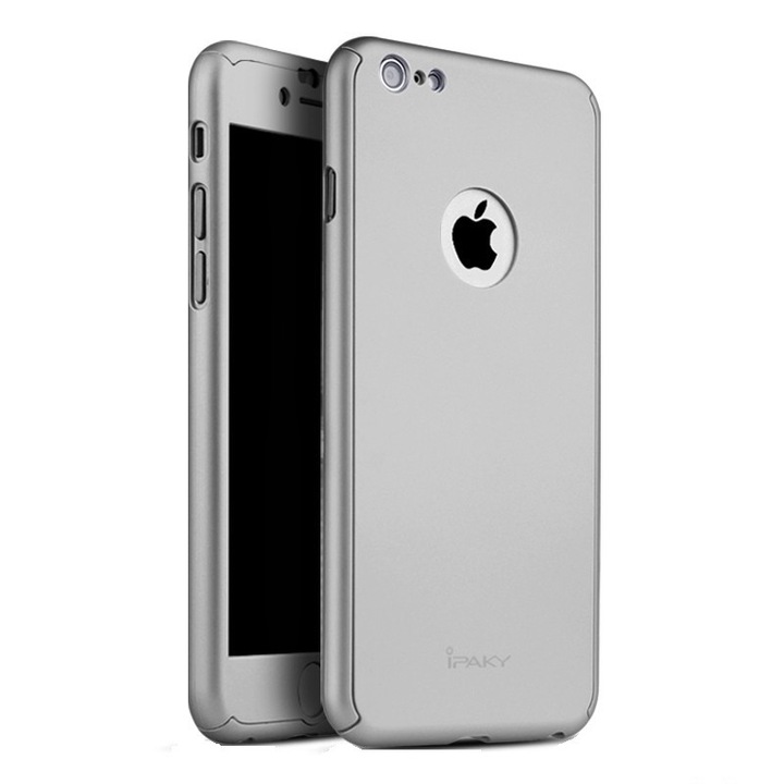 Кейс за Apple iPhone 8 iPaky Silver с безплатно защитно фолио